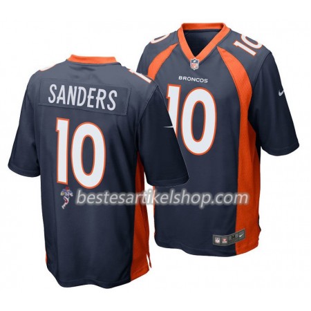 Herren Denver Broncos Trikot Emmanuel Sanders 10 Nike Blau